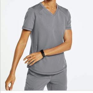 Jaanuu Scrub Set Gray